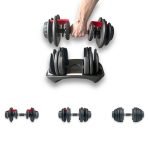 KRAKEN Adjustable Dumbbell 24 KG | 15 steps from 2.5 kg