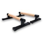 KRAKEN Parallettes 10 cm | Wooden Grip Push Up Bars