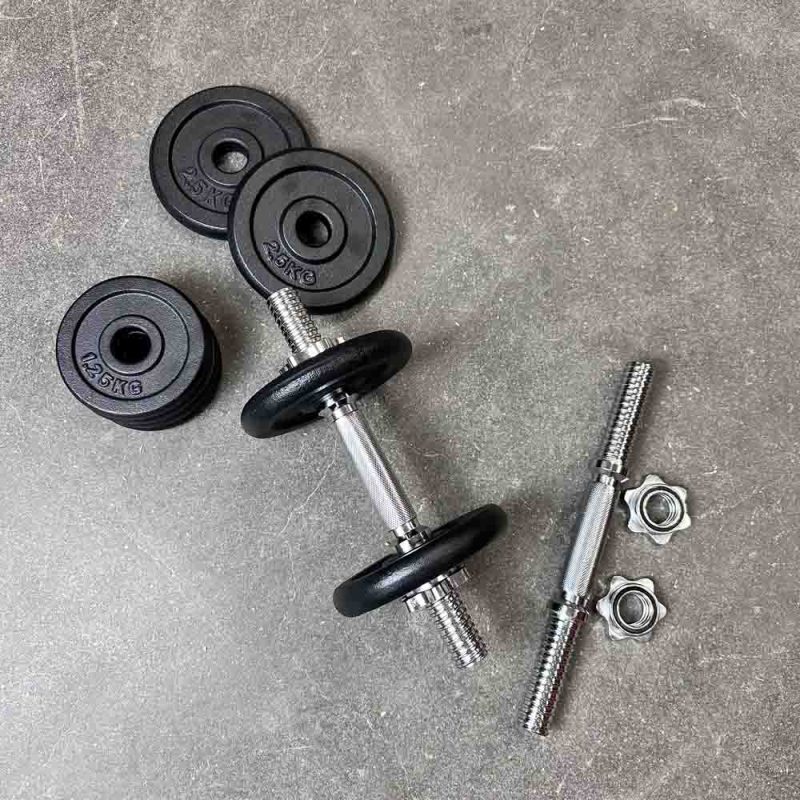 KRAKEN Cast Irond Dumbbell Set 20 KG