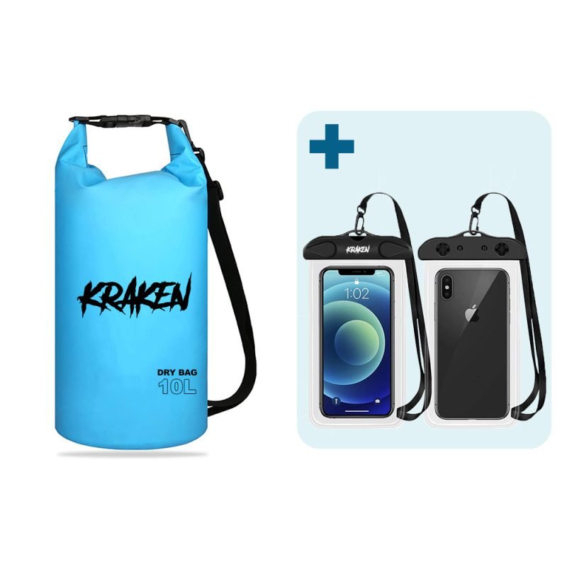 KRAKEN 10L Drybag Blue