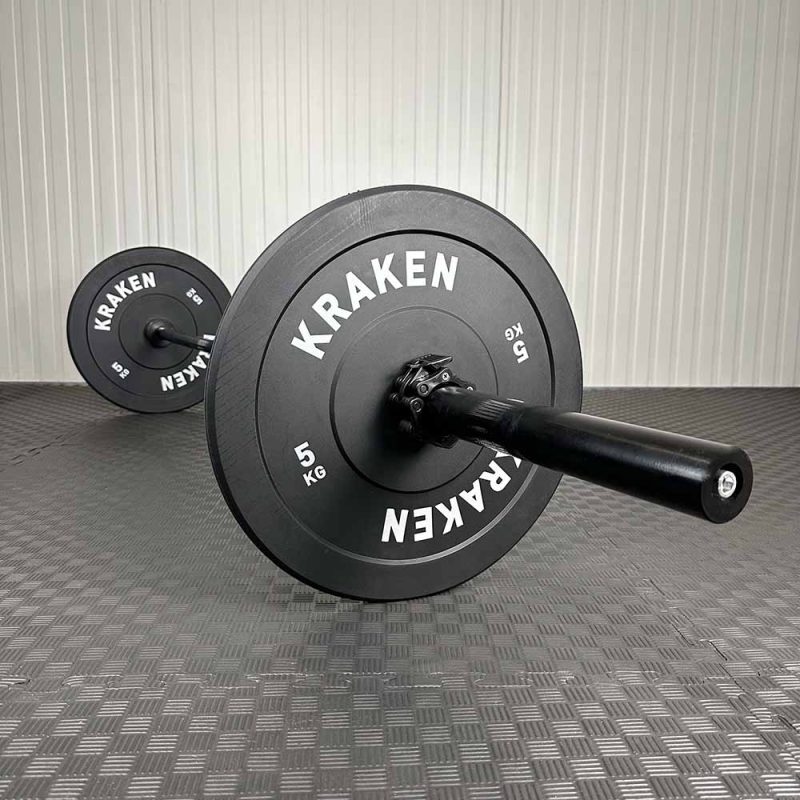 KRAKEN Halterstang 20 kg met bumperplates