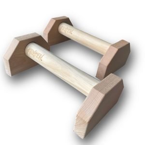 KRAKEN Parallettes Wooden Grip Push Up Bars 5 CM