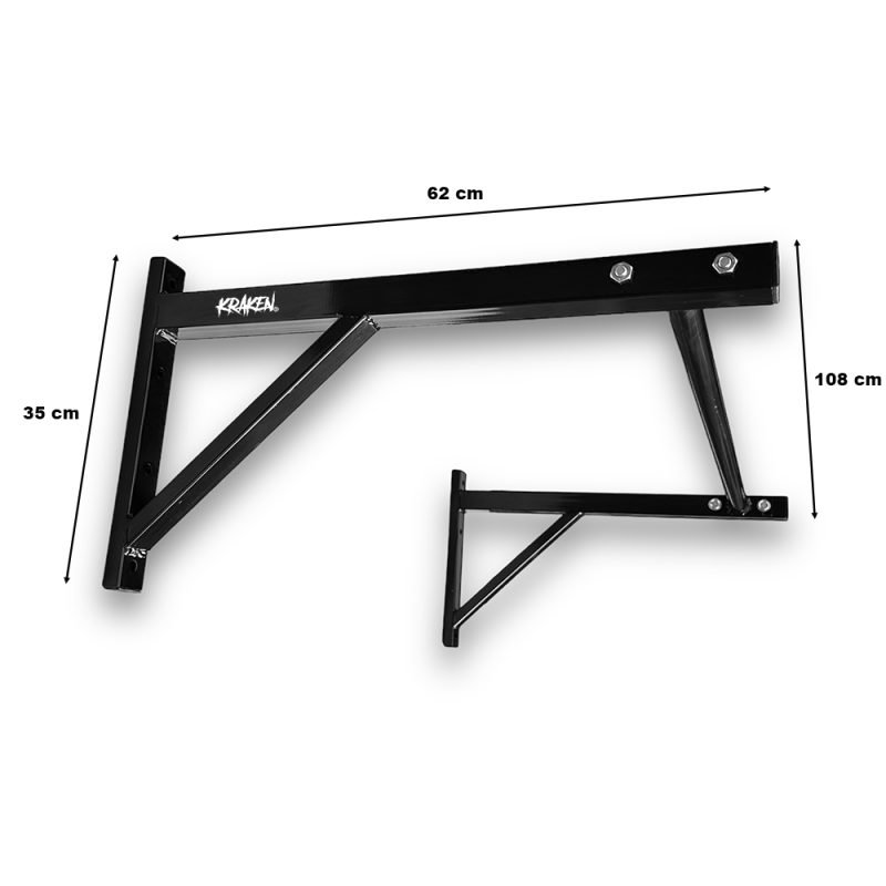 KRAKEN Single Grip Pull Up Bar Afmetingen Y