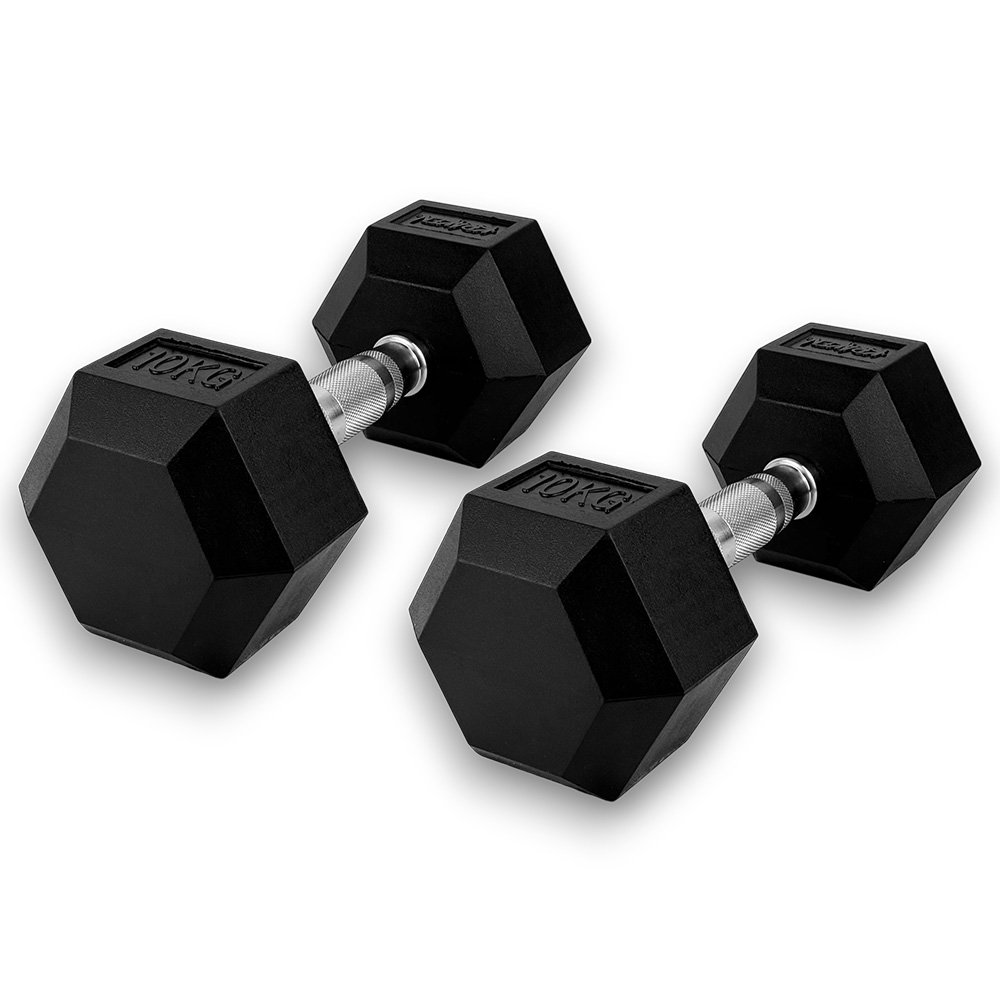 GRIP DUMBBELL 10kg 2個セット トレーニング器具 KRAKEN 10 KG Hex Dumbbells | Set of 2