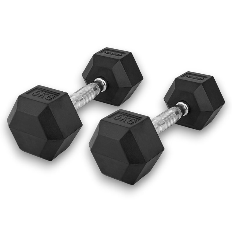KRAKEN 5 KG Hex Dumbbells