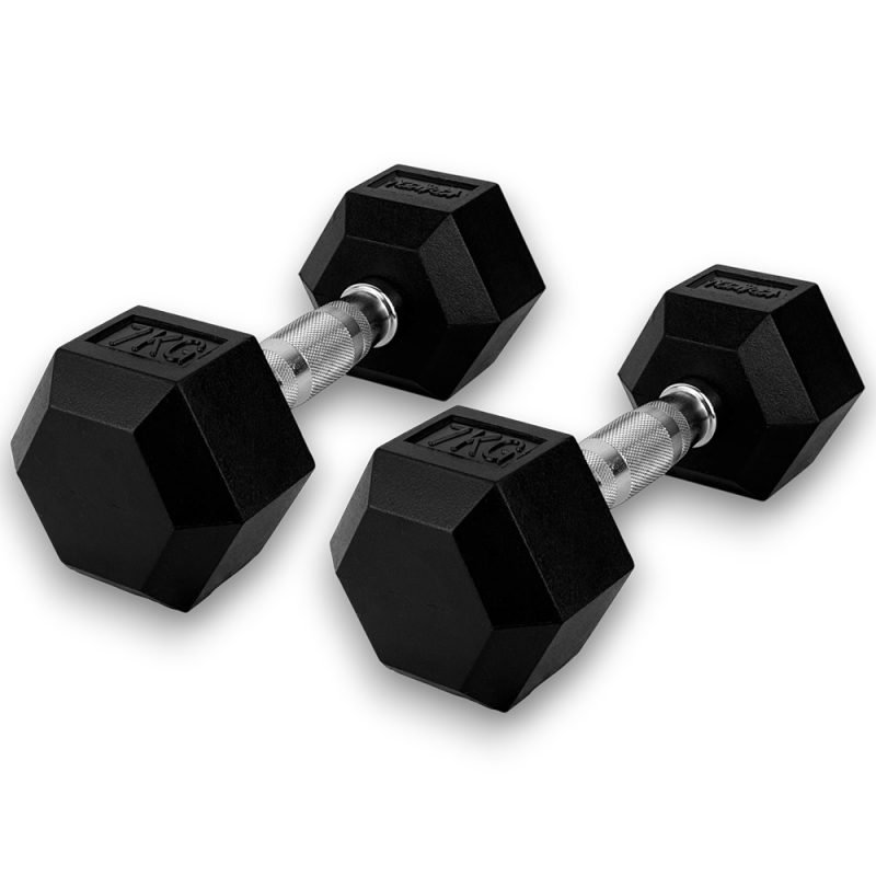 KRAKEN 7 KG Hex Dumbbells
