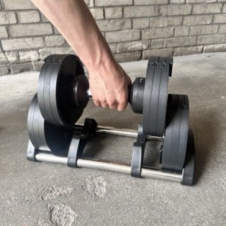 KRAKEN Adjustable Dumbbell 20 KG Compact, image 4