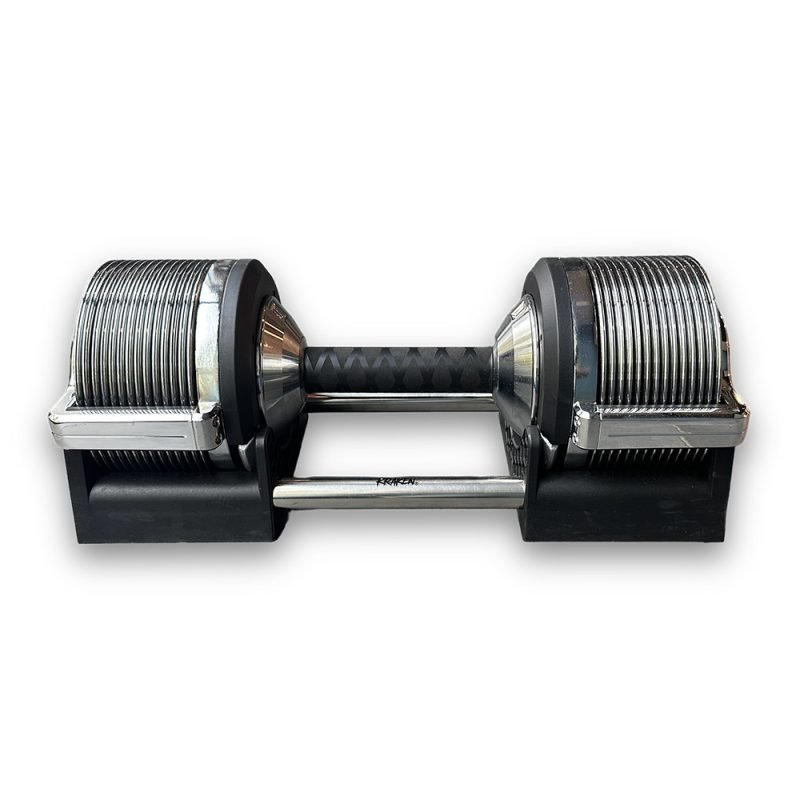 32 KG Adjustable Dumbell, front