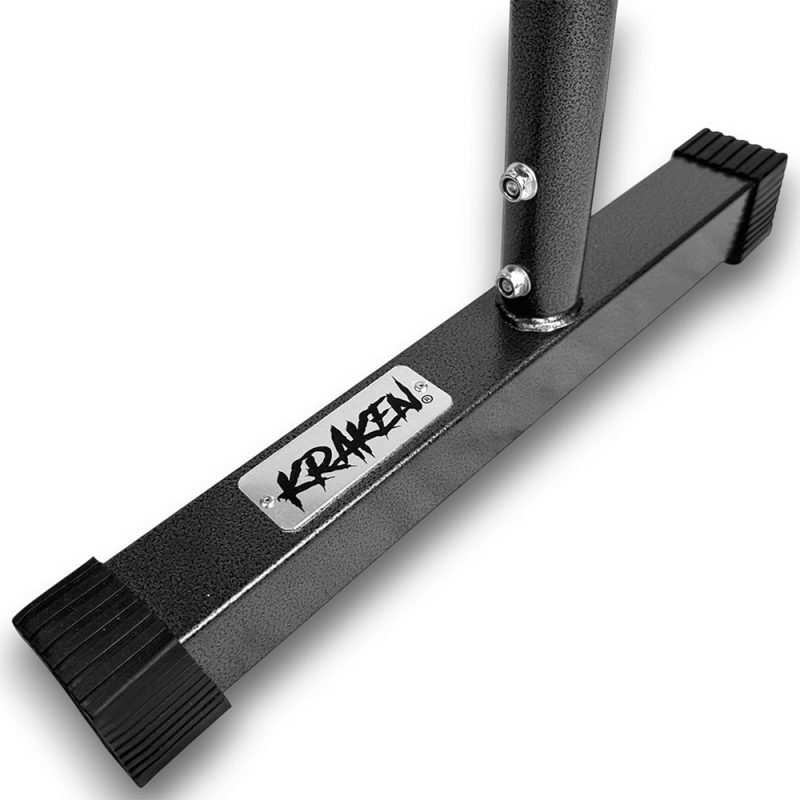 KRAKEN Fixed Fitness Equalizer Dip Bars Logo
