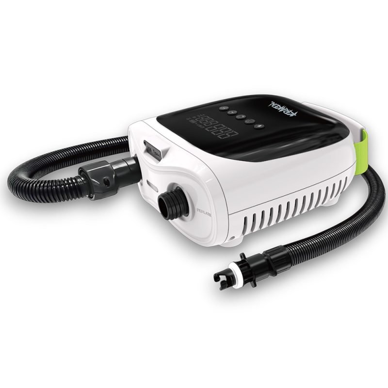 KRAKEN Electric SUP Pump With Battery 12 Volt with connection port/adapter