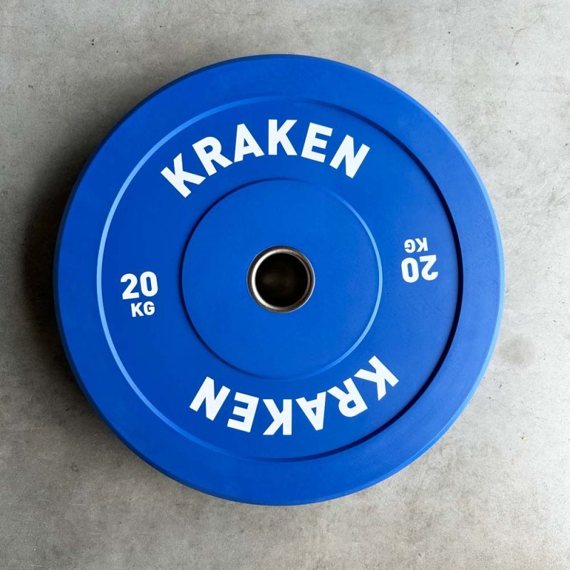 KRAKEN Bumperplate 20 kg Liggend