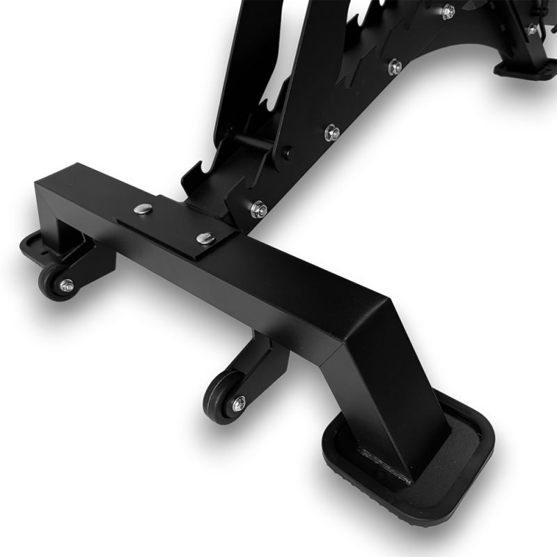 KRAKEN fitness bench close up tire