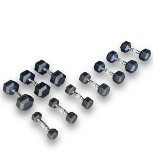 KRAKEN Hex Dumbbell Bundle – 110 KG Set