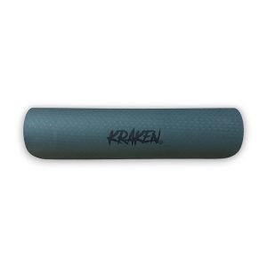 KRAKEN Yoga mat Green, front