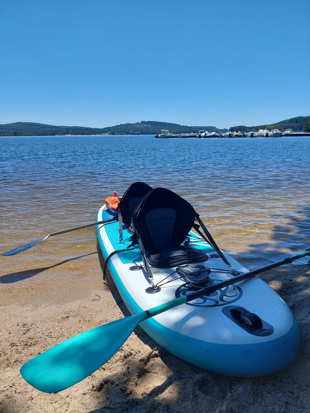 KRAKEN Fly SUP Set in action on the water
