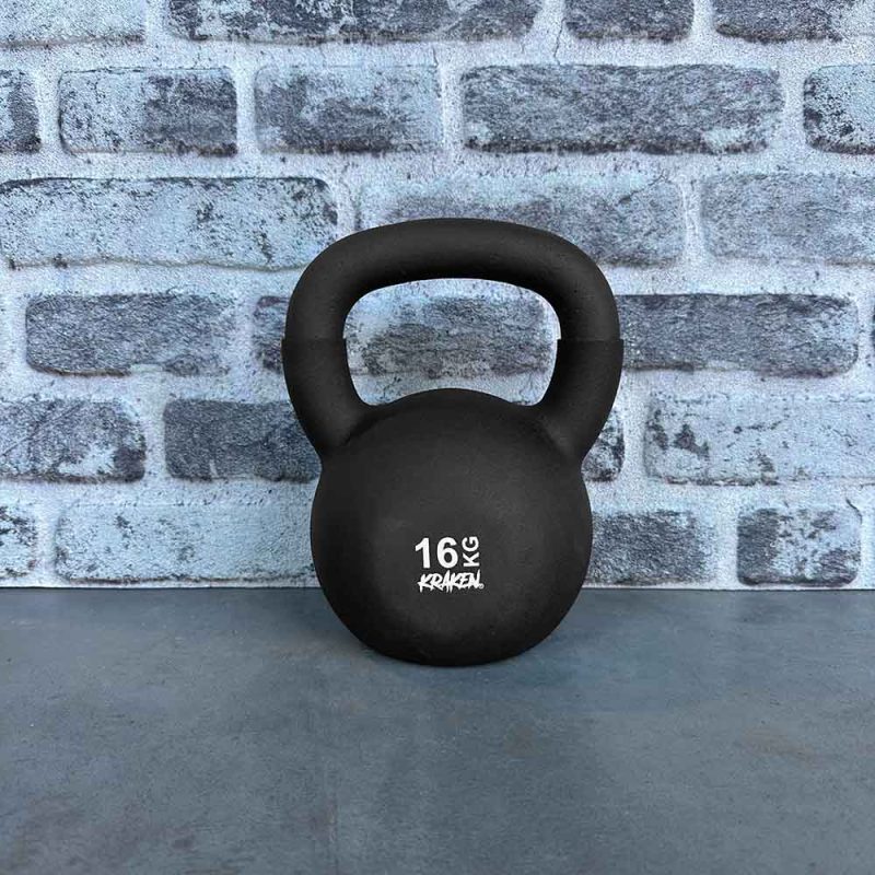 KRAKEN KETTLEBELL 16KG NON WHITE-BG vooraanzicht