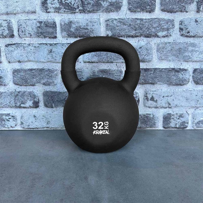 KRAKEN KETTLEBELL 32KG NON WHITE-BG vooraanzicht
