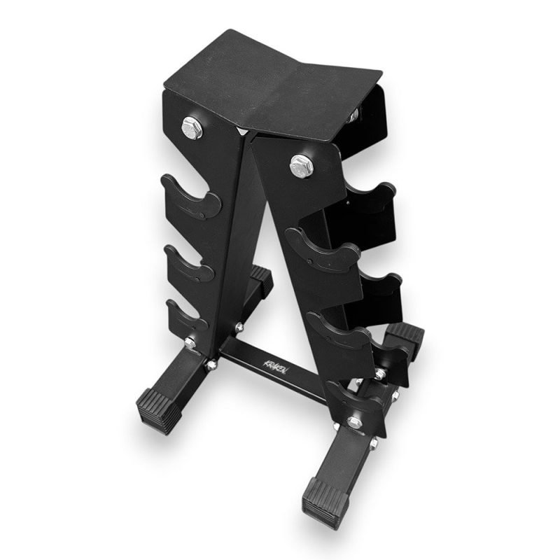 KRAKEN Kurzhantel Rack 3 Paar, Seitenansicht